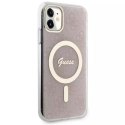 Etui Guess GUHMN61H4STP do iPhone 11 6.1" hardcase 4G MagSafe