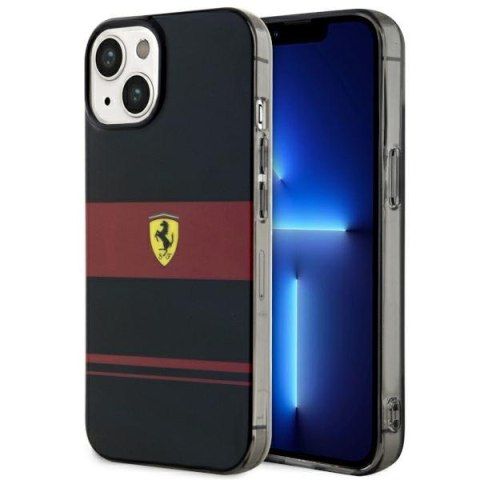 Ferrari nakładka do iPhone 14 6,1" FEHMP14SUCOK czarna hardcase Magsafe IML Bicolor