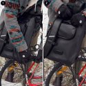 Wozinsky wodoodporny plecak na bagażnik rowerowy torba rowerowa 2w1 23l czarny (WBB31BK)