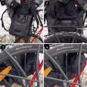 Wozinsky wodoodporny plecak na bagażnik rowerowy torba rowerowa 2w1 23l żółty (WBB31YE)