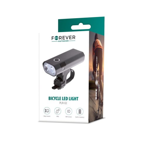 Forever Outdoor przednia lampka rowerowa PLR-02