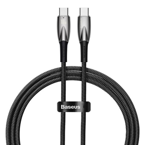 KABEL BASEUS GLIMMER USB-C/USB-C 100W 1M BLACK