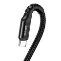 KABEL BASEUS SPRING SPRĘŻYNOWY USB/USB-C 2A 1M BLACK