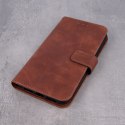 Etui Smart Velvet do Xiaomi Redmi Note 12 4G brązowe