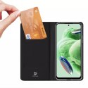 Dux Ducis Skin Pro etui do Xiaomi Redmi Note 12 Pro / Poco X5 Pro 5G pokrowiec z klapką portfel na kartę podstawka czarne