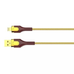 Kabel USB - Lightning LDNIO LS681, 1m, 30W (złoty)