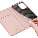 Dux Ducis Skin Pro etui do Xiaomi Redmi Note 12 5G / Poco X5 5G pokrowiec z klapką portfel na kartę podstawka różowe