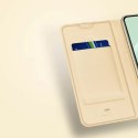 Dux Ducis Skin Pro etui do Xiaomi Redmi Note 12 5G / Poco X5 5G pokrowiec z klapką portfel na kartę podstawka złote