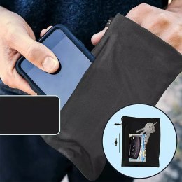 Armband do biegania | opaska na ramię na telefon XL czarna