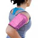 Armband do biegania | opaska na ramię na telefon S różowa