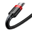 KABEL BASEUS CAFULE USB/MICRO USB 2.4A 1M RED/BLACK