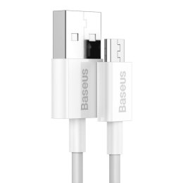 KABEL BASEUS SUPERIOR USB/MICRO USB 2A 1M BIAŁY/WHITE