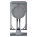 NILLKIN POWER HOLD MINI STAND 15W FAST WIRELESS CHARGER, GRAY / SZARY