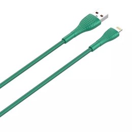 Kabel Lightning LDNIO LS672 30W, 2m Zielony