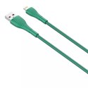 Kabel Lightning LDNIO LS672 30W, 2m Zielony