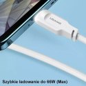 Kabel USMAS USB-C PD Fast Charging 1.2m biały