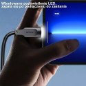 Kabel USMAS USB-C PD Fast Charging 1.2m biały