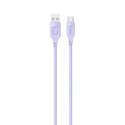 Kabel USMAS USB-C PD Fast Charging 1.2m purpurowy