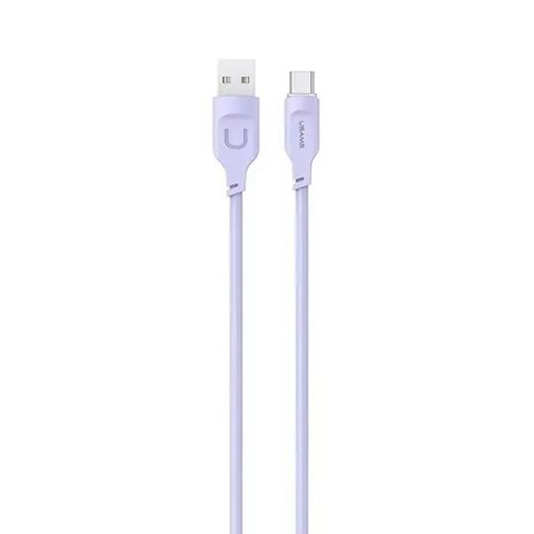 Kabel USMAS USB-C PD Fast Charging 1.2m purpurowy