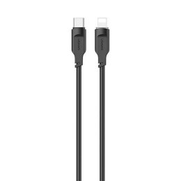 Kabel USMAS USB-C na Lightning PD Fast Charging Lithe Series 1.2m czarny