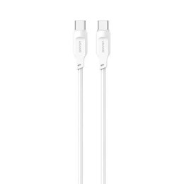 Kabel USMAS USB-C na USB-C PD Fast Charging 1.2m biały