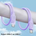 Kabel USMAS USB-C na USB-C PD Fast Charging 1.2m biały