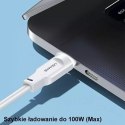 Kabel USMAS USB-C na USB-C PD Fast Charging 1.2m biały