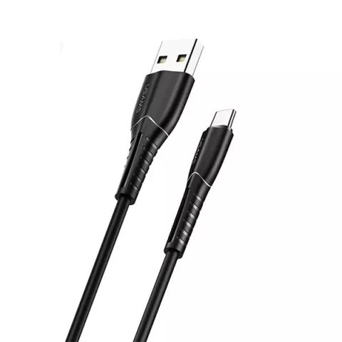 USAMS Kabel U35 USB-C 2A Fast Charge 1m czarny