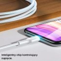 USAMS Kabel U43 USB-C na Lightning 30W PD 1.2m biały