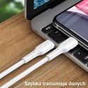 USAMS Kabel U43 USB-C na Lightning 30W PD 1.2m biały