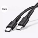 USAMS Kabel U43 USB-C na USB-C 100W PD Fast Charge 5A 1.2m czarny