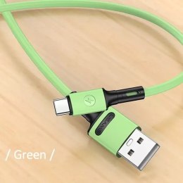 USAMS Kabel U52 USB-C 2A Fast Charge 1m zielony