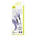 USAMS Kabel U52 lightning 2A Fast Charge 1m purpurowy