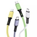 USAMS Kabel U52 microUSB 2A Fast Charge 1m zielony