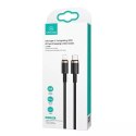 USAMS Kabel U63 USB-C na Lightning 1,2m 20W PD Fast Charge czarny