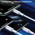 USAMS Kabel U63 USB-C na Lightning 2m 20W PD Fast Charge biały