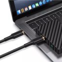 USAMS Kabel U72 USB-C na USB-C 100W PD Thunderbolt 3 5A 0.8m czarny