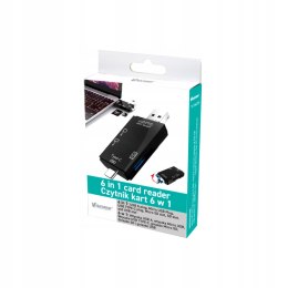 CZYTNIK KART ADAPTER PAMIĘCI USB USB-C SD MicroSD