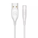 USAMS Kabel U18 USB-C 2A Fast Charge 1m biały