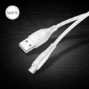 USAMS Kabel U18 USB-C 2A Fast Charge 1m biały