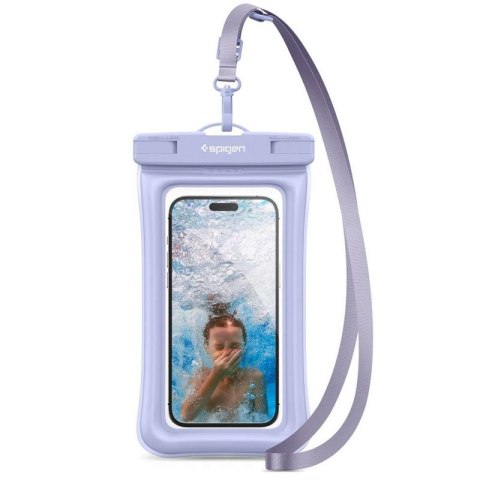 SPIGEN POKROWIEC WODOODPORNY A610 FLOAT CASE WATERPROOF AQUA BLUE/ NIEBIESKI