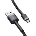 KABEL BASEUS CAFULE USB/MICRO USB 2A 3M BLACK/GREY