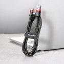 KABEL BASEUS CAFULE USB/USB-C 2A 3M RED/BLACK