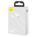 KABEL BASEUS SUPERIOR SERIES 2.4A 2M USB/LIGHTNING WHITE
