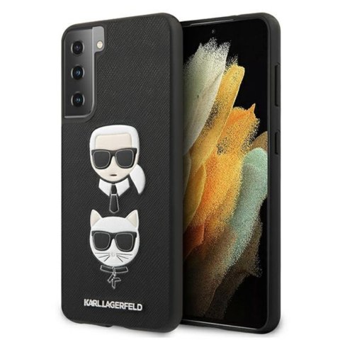 Karl Lagerfeld nakładka do Samsung Galaxy S21 Plus KLHCS21MSAKICKCBK czarne hard case Karl & Choupette