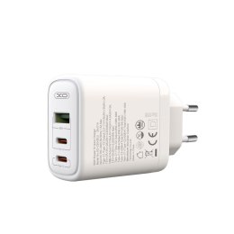 XO ŁAD SIEC CE04 PD 65W 2xUSB-C 1xUSB BIAŁA