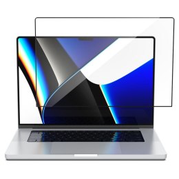 Spigen szkło hartowane Glas FC do Makbook Pro 16 2021 / 2022 czarne