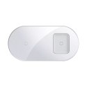 Ładowarka indukcyjna Qi BASEUS Simple 2w1 15W 18W Cargador WXJK-02 do iPhone/ AirPods