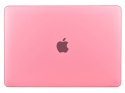 Etui Alogy Hard Case mat do Apple MacBook Air 2018 13 różowe