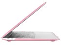 Etui Alogy Hard Case mat do Apple MacBook Air 2018 13 różowe